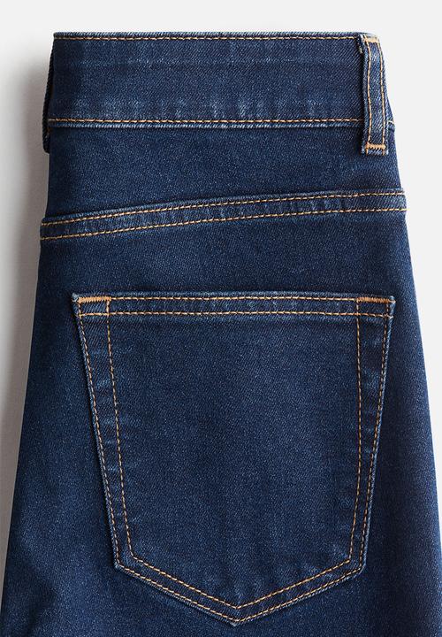 H&M - Flared high jeans - dark denim blue