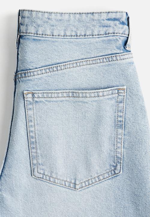 H&M - Wide jeans - light denim blue