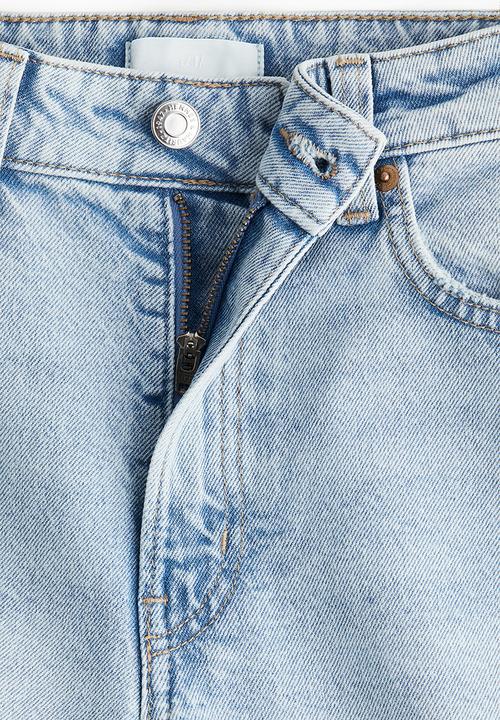 H&M - Wide jeans - light denim blue
