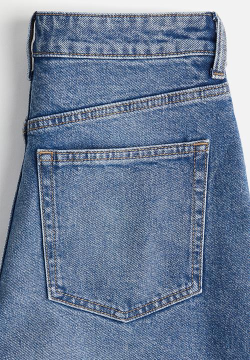 H&M - Wide jeans - denim blue