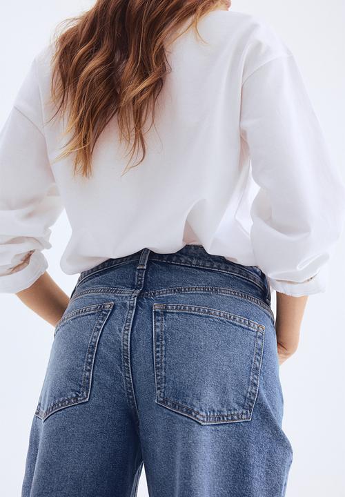 H&M - Wide jeans - denim blue