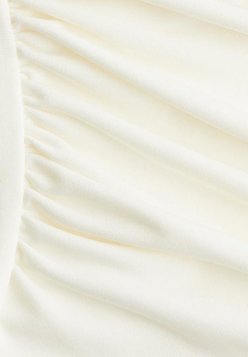 H&M - Draped top - white