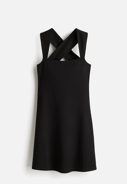 H&M - Sleeveless jersey dress - black