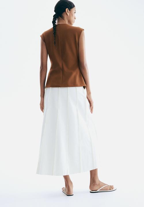 H&M - Interlock waistcoat - brown