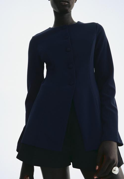 H&M - Interlock blazer - navy blue