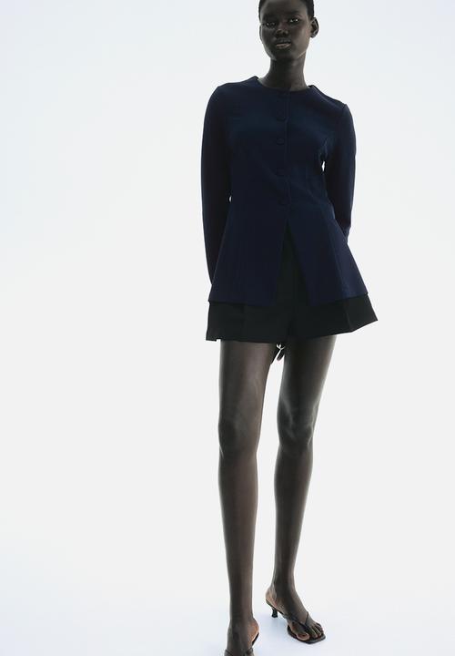 H&M - Interlock blazer - navy blue