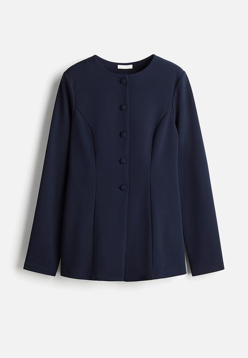 H&M - Interlock blazer - navy blue