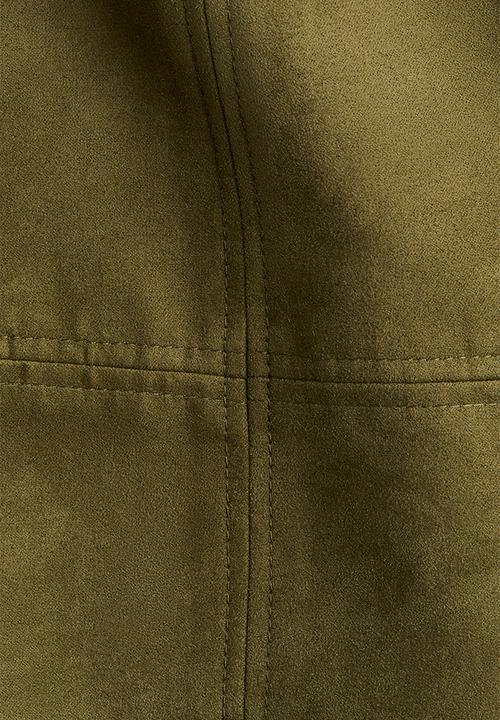 H&M - Mini skirt - khaki green