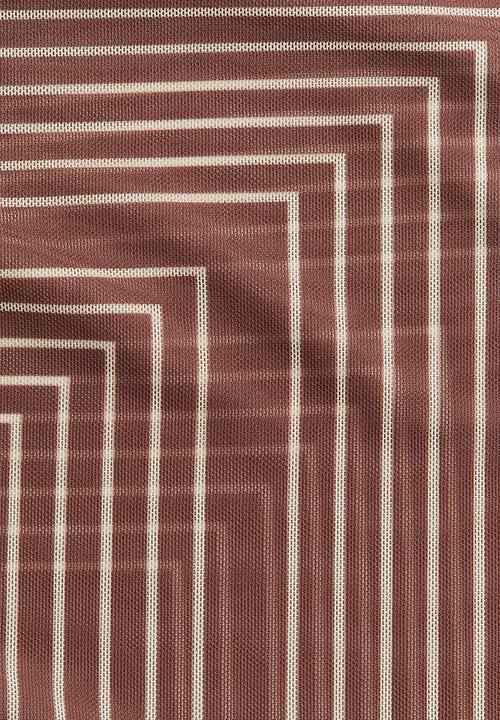 H&M - Mesh top - brown patterned