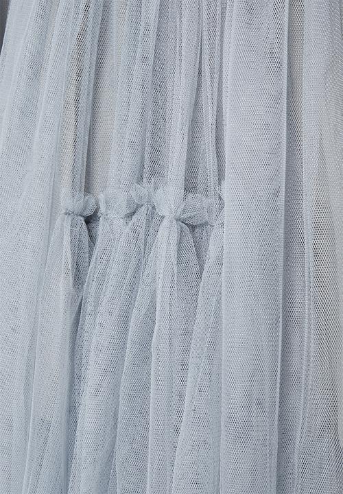 Pop Candy - Gathered detail tulle skirt - grey