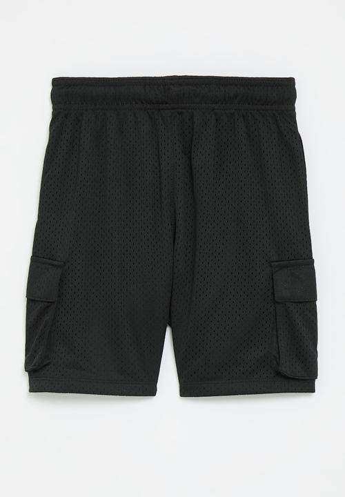 Converse - Cnvb Heritage Cargo Mesh Short - Black