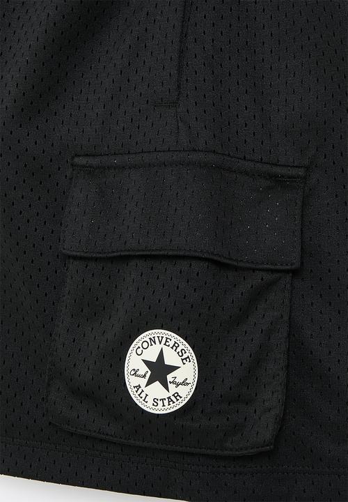 Converse - Cnvb Heritage Cargo Mesh Short - Black