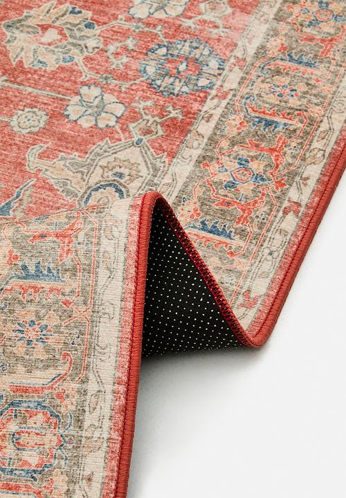 Sixth Floor - Brisbane Zariah Floral Runner - Rust
