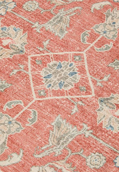 Sixth Floor - Brisbane Zariah Floral Runner - Rust