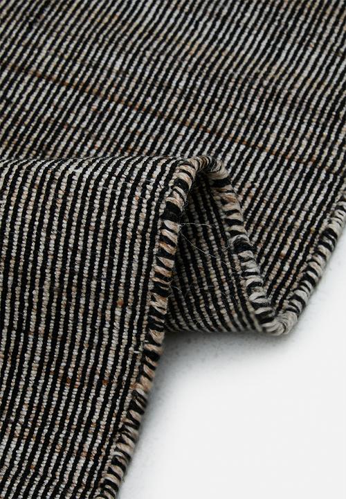 Sixth Floor - Petra Indoor/Outdoor Rug - Natural & Charcoal