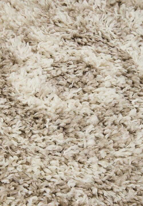 Fotakis - Shaggy Circular Rug - Natural