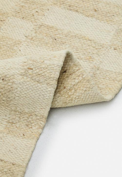 Sixth Floor - Ajman wool blend rug - ivory
