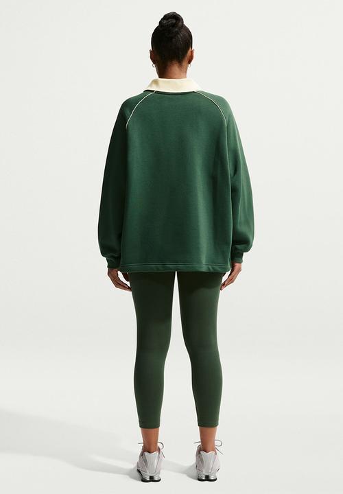 Nike - W Nsw Nk Clsc Hr 7/8 Tight Lbr - Fir/Sail