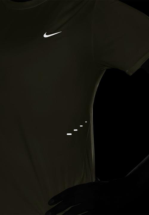 Nike - W Nk Swift Df Ss Top - Sail/Reflective Silv