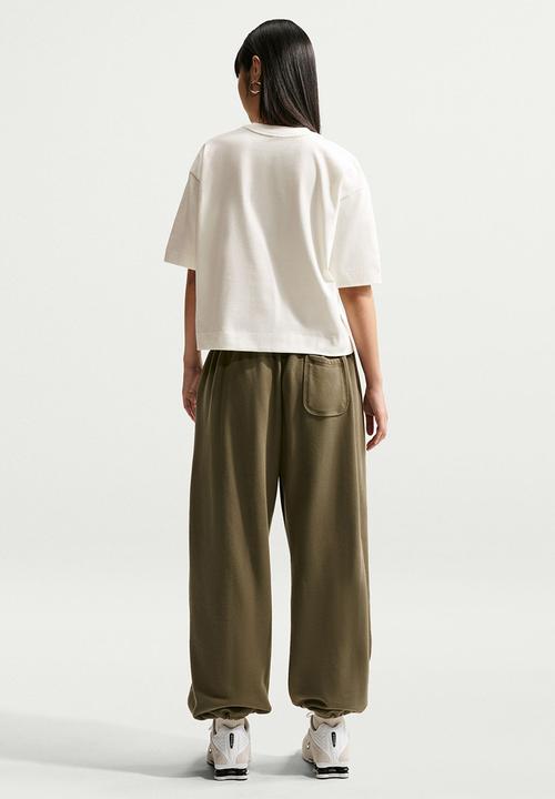 Nike - W Nsw Ss Tee Boxy Script - Sail