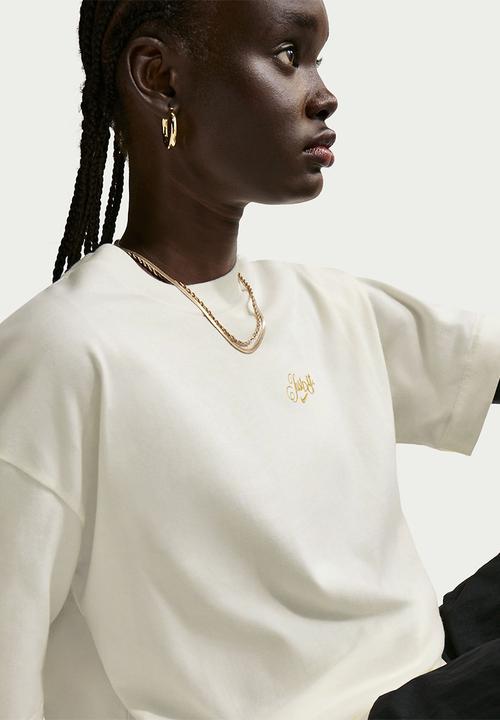 Nike - W Nsw Ss Tee Os Jdi Script - Sail
