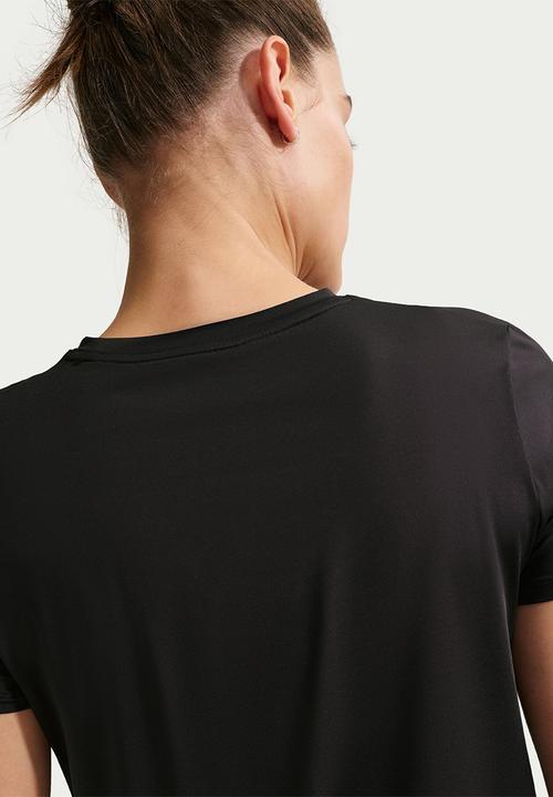 Nike - W Nk One Classic Df Ss Top - Black/White
