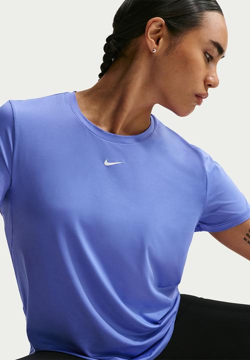Nike - W Nk One Classic Df Ss Top - Sapphire/White