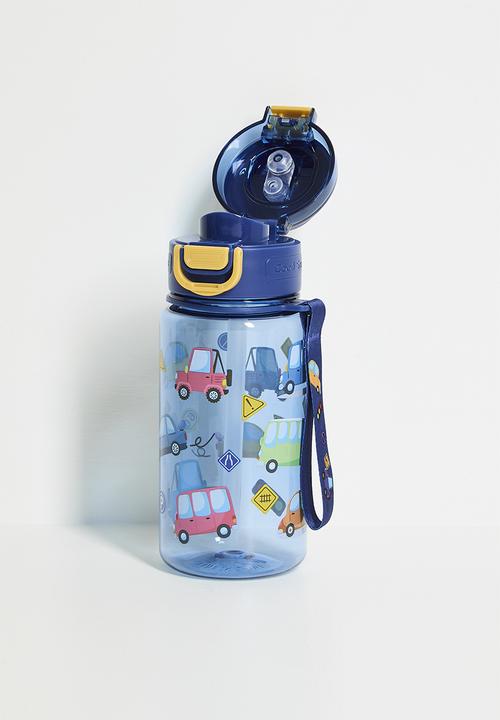 Pop Candy - Clear sports bottle - blue/multi