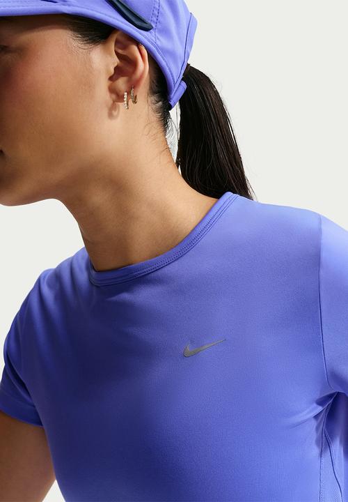 Nike - W Nk Tempo Df Ss Top - Sapphire/Reflective Silv
