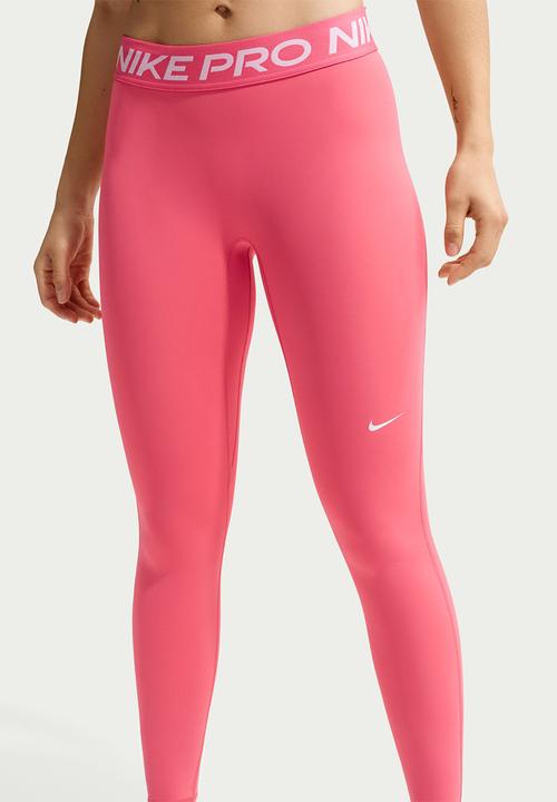 Nike - W Np Df 365 Mr Tight Usm - Sea Coral/White
