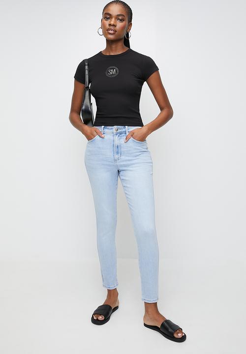 Steve Madden - Zoe contour curvy light wash skinny - light wash