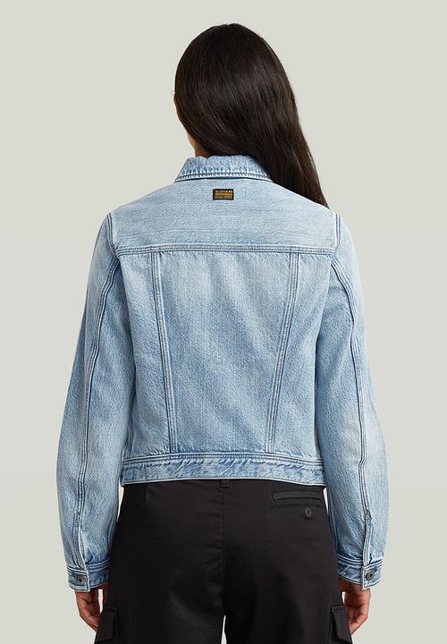 G-STAR - Pitched hem Slim jacket wmn - Sun faded cloudburst