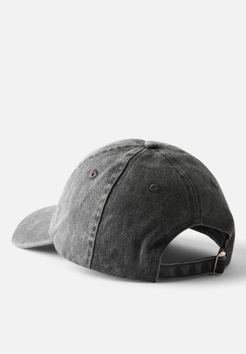Rubi - License graphic dad cap - charcoal