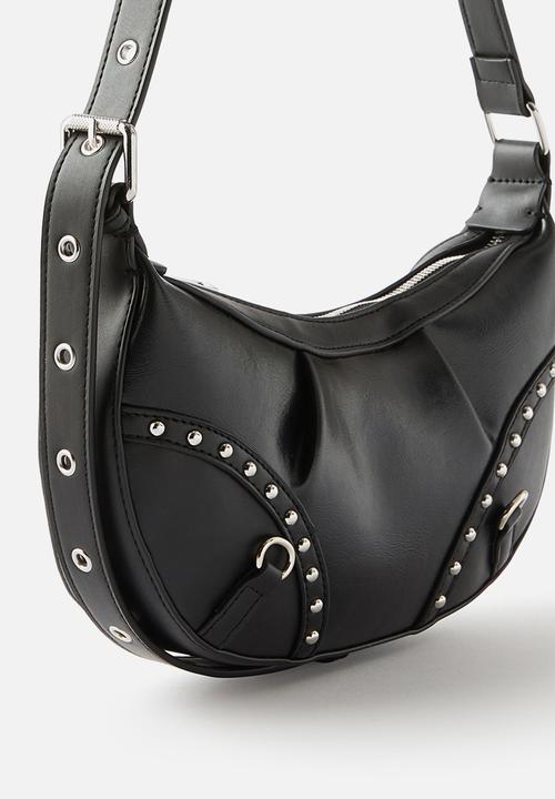 Rubi - Noa studded crossbody bag-black