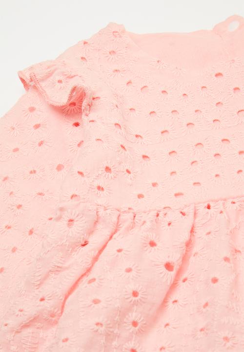 Pop Candy - Peplum dress & shorts set - pink