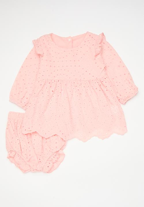Pop Candy - Peplum dress & shorts set - pink