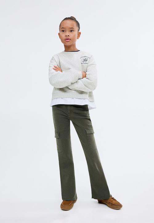 MANGO - Sweatshirt sports - light/pastel grey