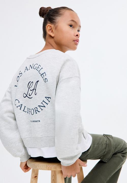 MANGO - Sweatshirt sports - light/pastel grey