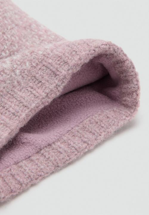 MANGO - Knit scarf - Light/Pastel Pink
