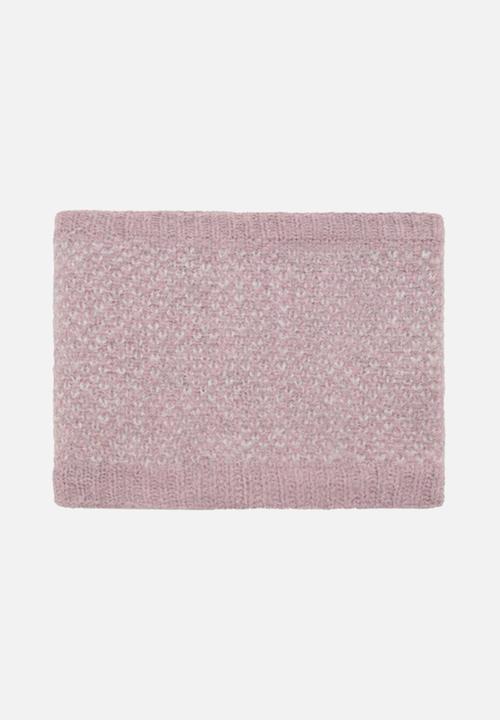 MANGO - Knit scarf - Light/Pastel Pink
