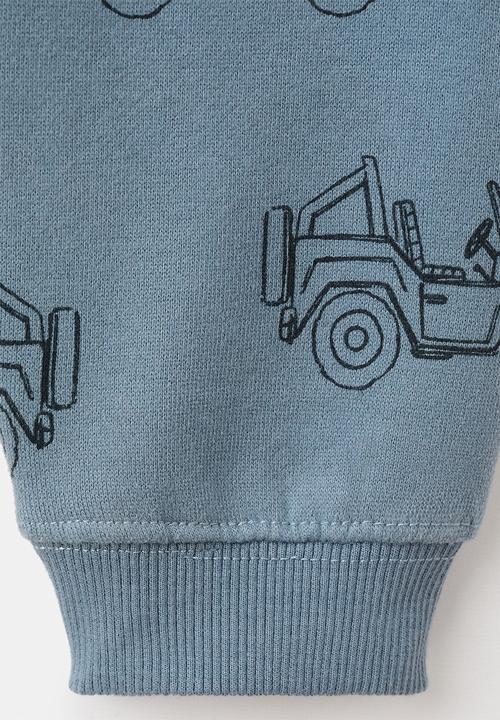 MANGO - Joggers CARSAOP - Medium Blue