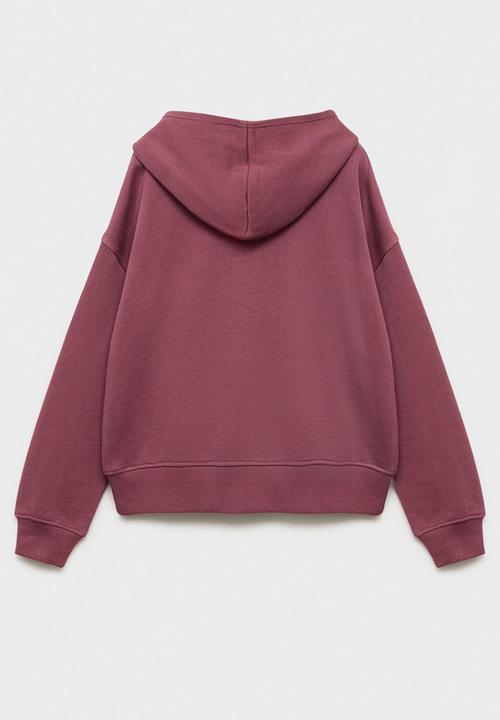 MANGO - Sweatshirt ballet - dark red