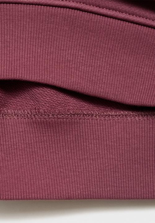MANGO - Sweatshirt ballet - dark red