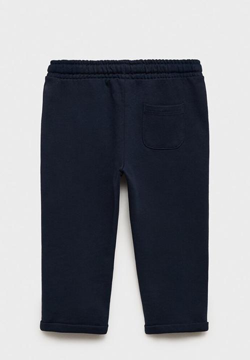 MANGO - Joggers prato - navy