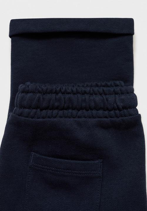 MANGO - Joggers prato - navy
