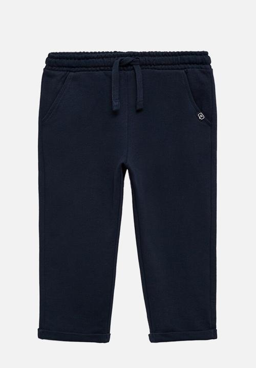 MANGO - Joggers prato - navy