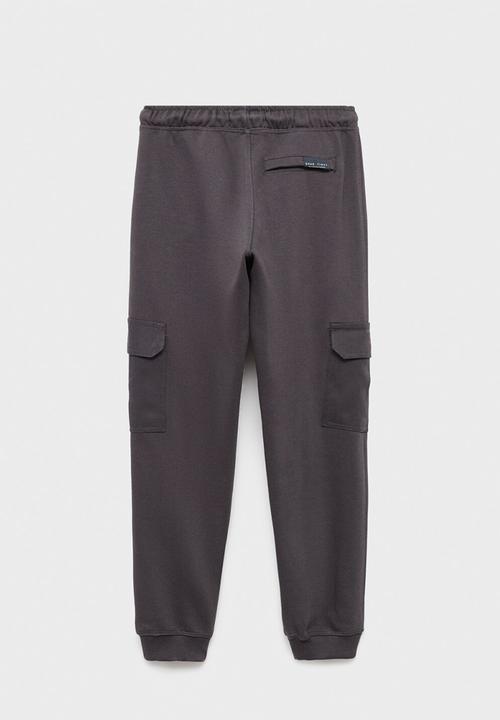 MANGO - Joggers cargo - charcoal