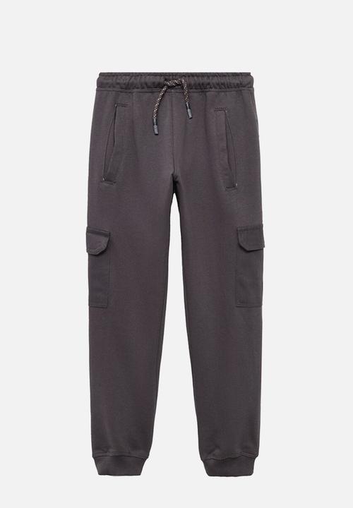 MANGO - Joggers cargo - charcoal