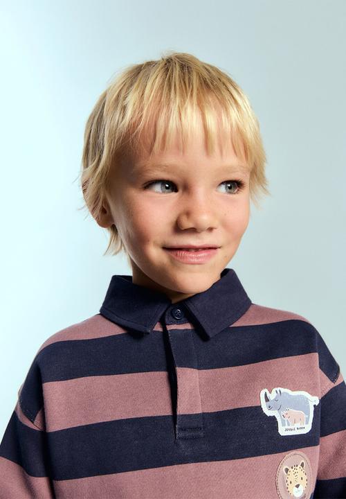 MANGO - Sweatshirt POLOSAFA - Navy