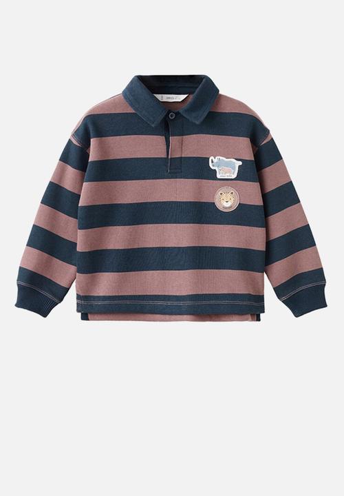 MANGO - Sweatshirt POLOSAFA - Navy
